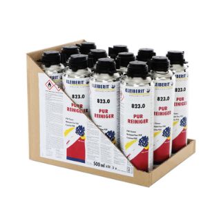 823.0 PUR Reiniger Karton mit 12 Dosen je 0,427 kg